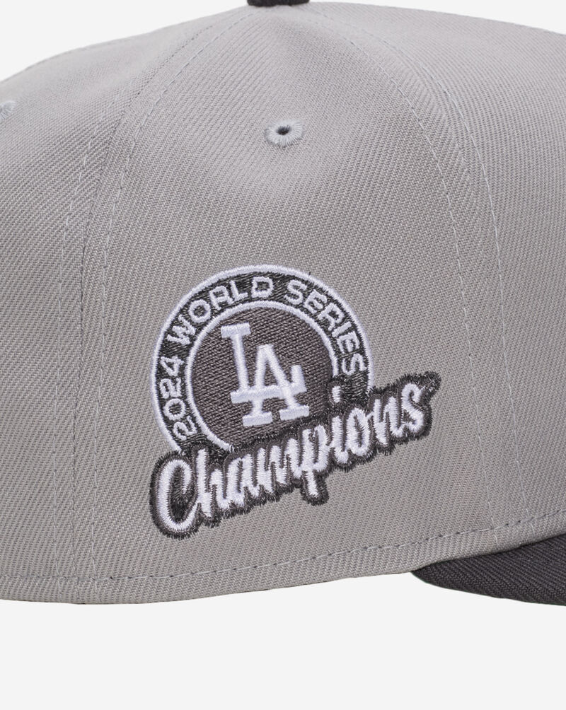 New Era 9Fifty Los Angeles Dodgers Snapback Hat 70925048 Grey 2