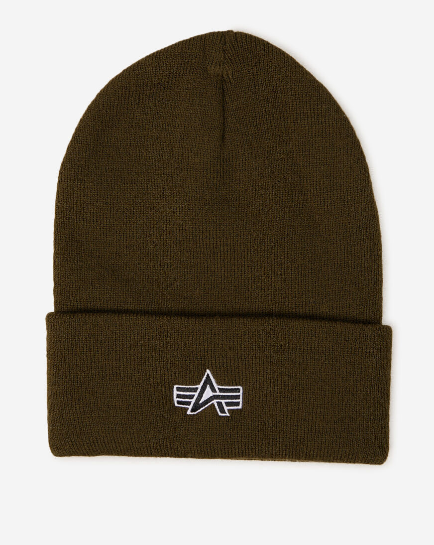 Shop Alpha Industries Alpha Beanie UAA53502C1-GRN green
