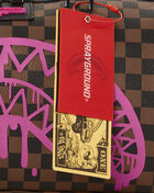 Sprayground Pink Drip Check Duffel Bag D5330 Multi 9