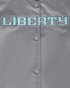 PRO STANDARD New York Liberty Satin Jacket WNLU70045-GRY Grey 2
