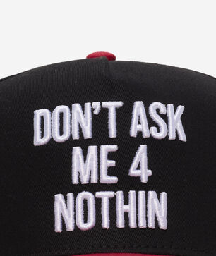 Don't Ask Me Varsity 2 Tone Twill Trucker Hat