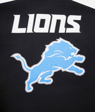Detroit Lions Mashup Rib Wool Varsity Jacket 