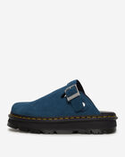 Dr. Martens Zebzag Suede Slingback Platform Mules 31937401 Blue 1
