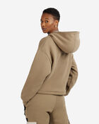 Small Logo Cropped Utility Zip Hoodie