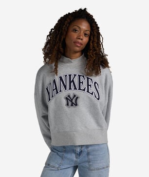 New York Yankees Mock Neck Crewneck 