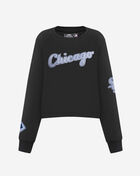PRO STANDARD Chicago White Sox Varsity Blues Crewneck LCWC39066-BLK Black 1