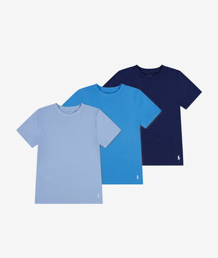 Kids' 3Pk Classic Fit Crew Tee