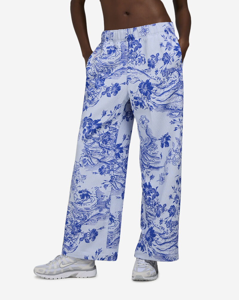 Nike NSW Mid-Rise Jacquard Track Pants HF9588-100 Blue 1