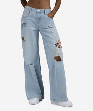 Wide Leg Slouchy Jeans