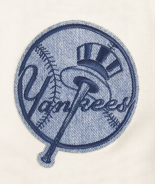 New York Yankees Varsity Blues Fleece Pull Over Hoodie 