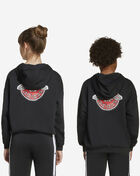 adidas Kids' Skeleton Fleece Hoodie JV5847 Black 2