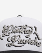 Field Grade Living Lavish Full Wool Acrylic Trucker Hat 1006398 White 2