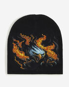 Cult of Individuality Eagle Knit Hat 626BS-KHS03A Black 3