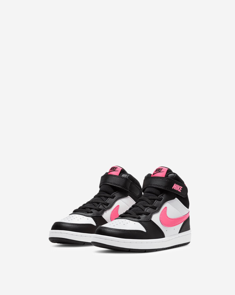 Nike Pre-School Court Borough Mid 2 CD7783-005 Black 3