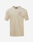 New York Yankees Neutral Drop Shoulder Tee