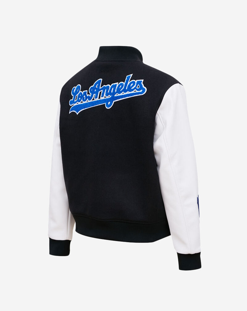 PRO STANDARD Los Angeles Dodgers Classic Wool Varsity Jacket  LLDH34415-BLW Black 3