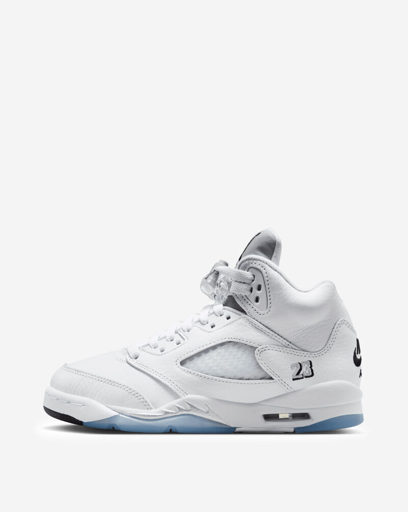 Jordan Big Kids' Air Jordan 5 Retro OG "White Metallic" HQ7980-103 White 1