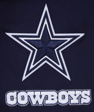 Dallas Cowboys Classic Chenille Double Knit Full-Zip Hoodie