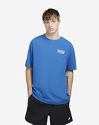 New Balance athletics tee MT41908-BUL Blue 1