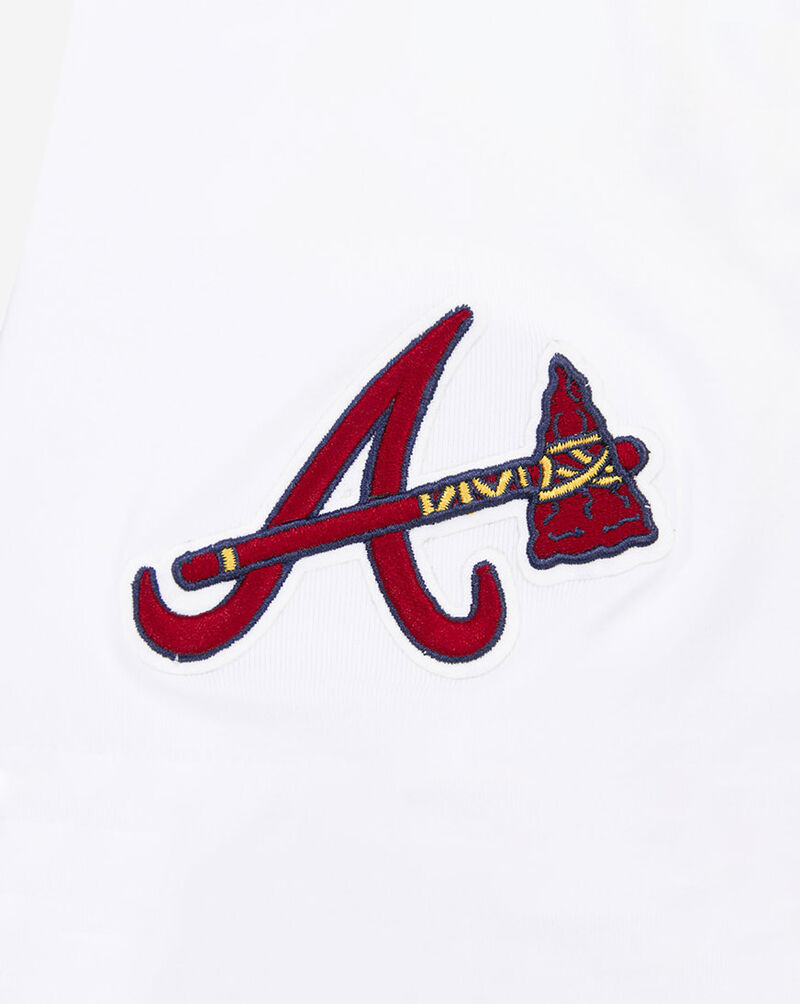 PRO STANDARD Atlanta Braves Classic Slim Fit Tee  LABA34347-WHT White 4