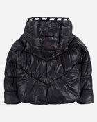 Little Kids' Chevron Cinched Puffer Coat