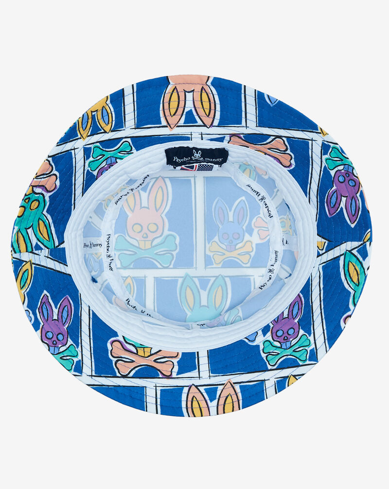 Psycho Bunny Bunny in a Box Bucket Hat B6A153S1HT-424 Multi 3