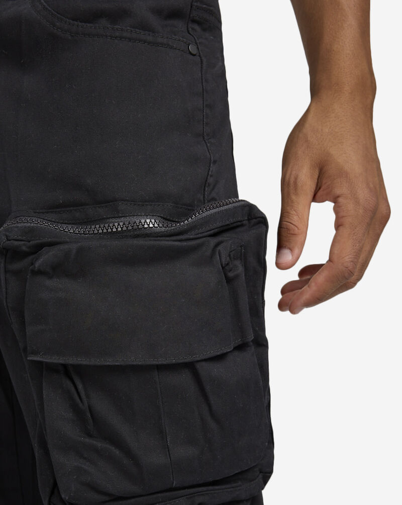 Smoke Rise 5-Pocket Cargo Twill Pant JP24539SNZ-BLK Black 3
