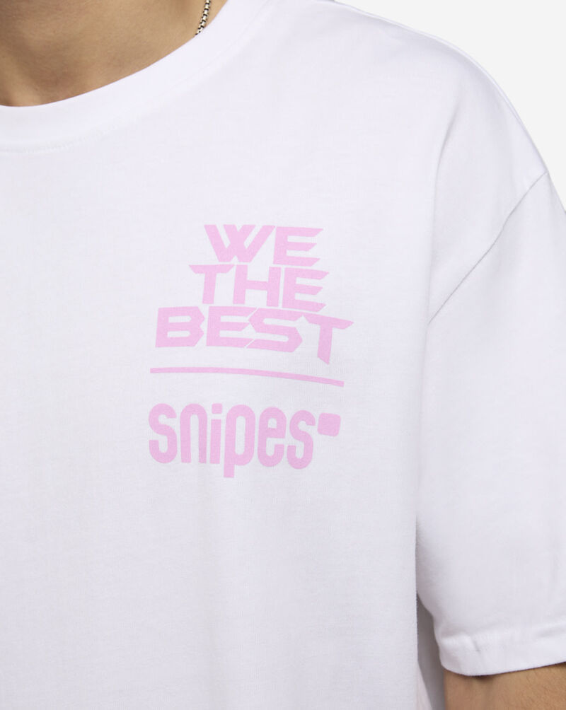 WE THE BEST Mens We The Best Tee  WTB102-WHPK White 3
