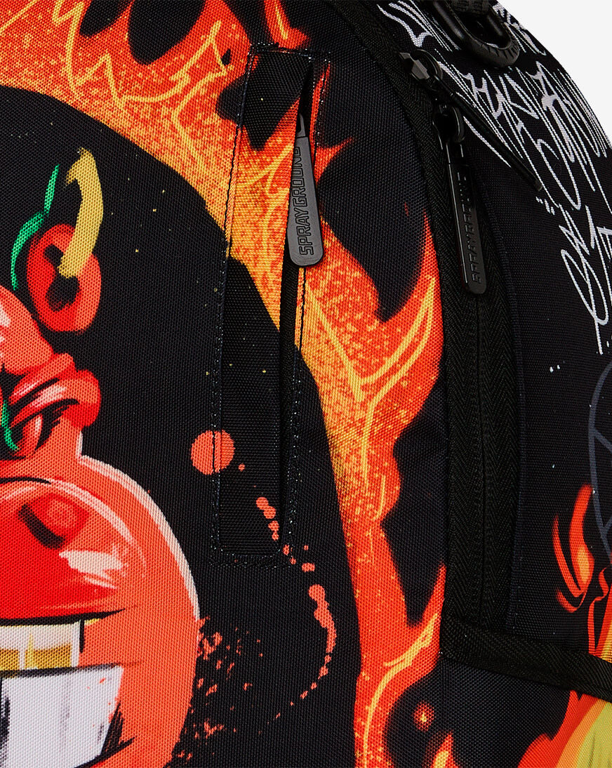 14日20時まで盆休み限定値下SPRAYGROUND ファイヤーパターンリュック Shop Sprayground Diablo Burning Billion Bill Backpack B8618 multi