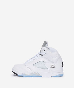 Little Kids' Air Jordan 5 Retro OG "White Metallic"
