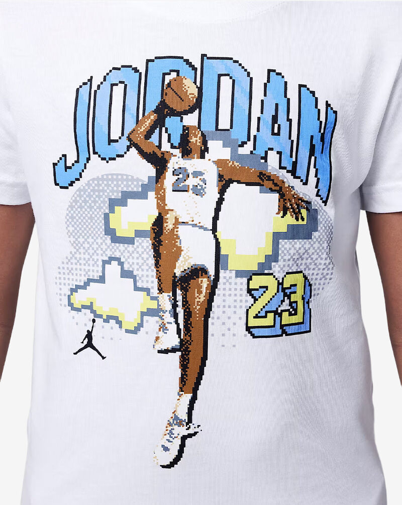 Jordan Little Kids' Digi T-Shirt 95D945-001 White 3