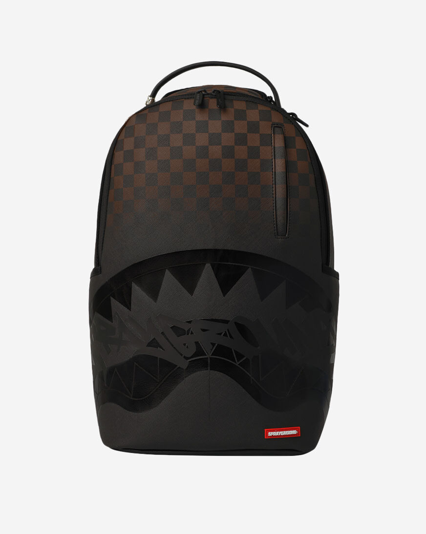 SPRAYGROUND シャーク バックパック ブラウン リュック Shop Sprayground Brown Shark Central Backpack B8702 multi | SNIPES USA