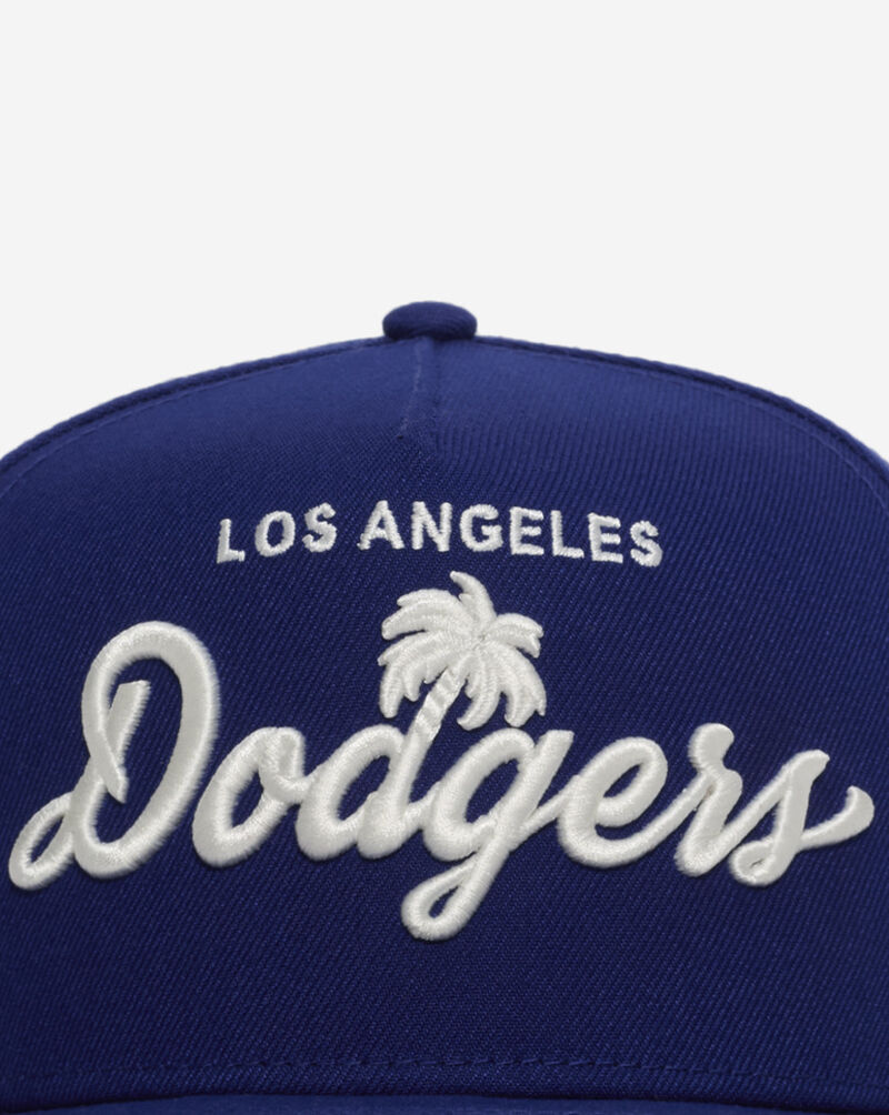 New Era 9Fifty Los Angeles Dodgers Local Play A-Frame Snapback Hat 60758337 Blue 2