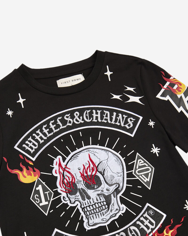 Grade School Patch Graphic Tee
