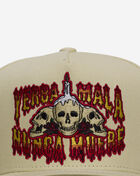 Field Grade Yerba Mala Flames Twill Trucker Hat 1005205 cream 2