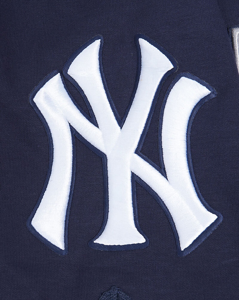 PRO STANDARD New York Yankees Short Sleeve Classic Warm Up Jacket  LNY1314594-MDN Blue 4