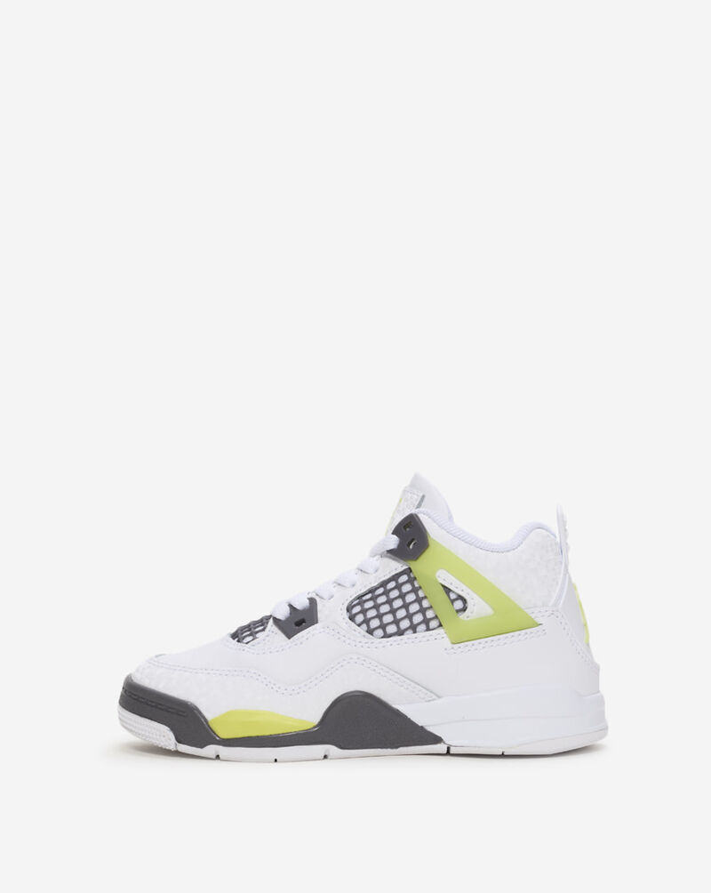 Jordan Little Kids' Air Jordan 4 Retro HJ5991-100 White 1