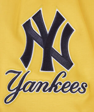 New York Yankees Classic Chenille Double Knit Pull Over Hoodie 