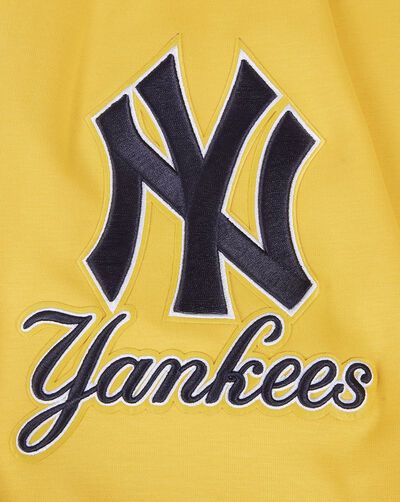 New York Yankees Classic Chenille Double Knit Pull Over Hoodie 