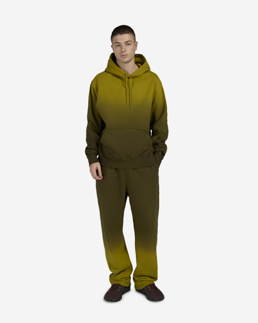 Shop Nike NOCTA Fleece CS Open-Hem Sweatpants HJ6336-390 green