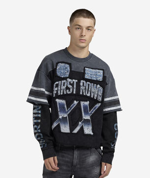 Sports Good Long Sleeve 2Fer Tee