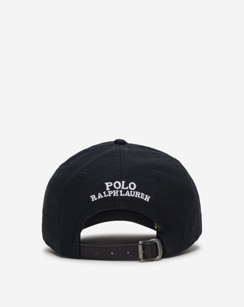 Polo Ralph Lauren Classic Twill Novelty Bear Sport Cap 710960311001 Black 3