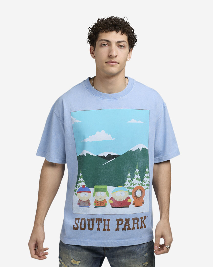 Shop Graphic Tees Spark Cartman Tee R9SN077-SKY blue | SNIPES USA