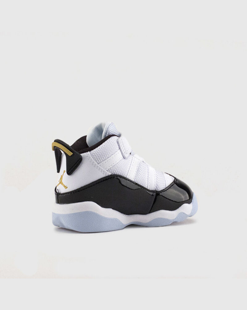 Jordan Toddler 6 Rings CW6997-100 White 3