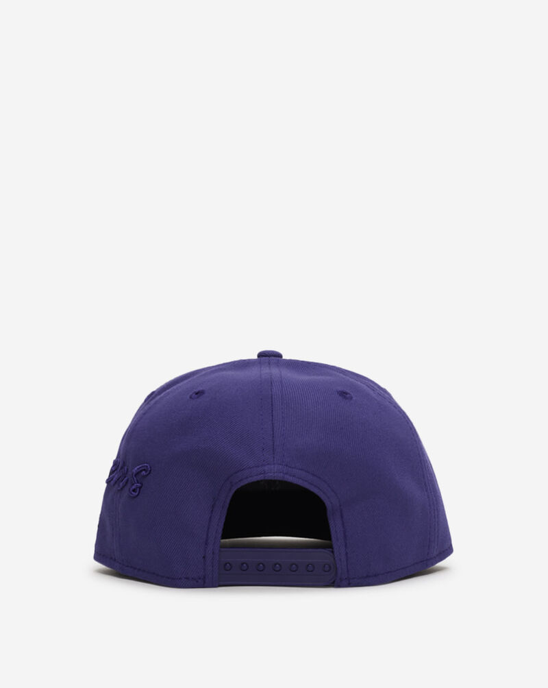 New Era 9Fifty Baltimore Ravens Script A-Frame Snapback Hat 60957162 Purple 3