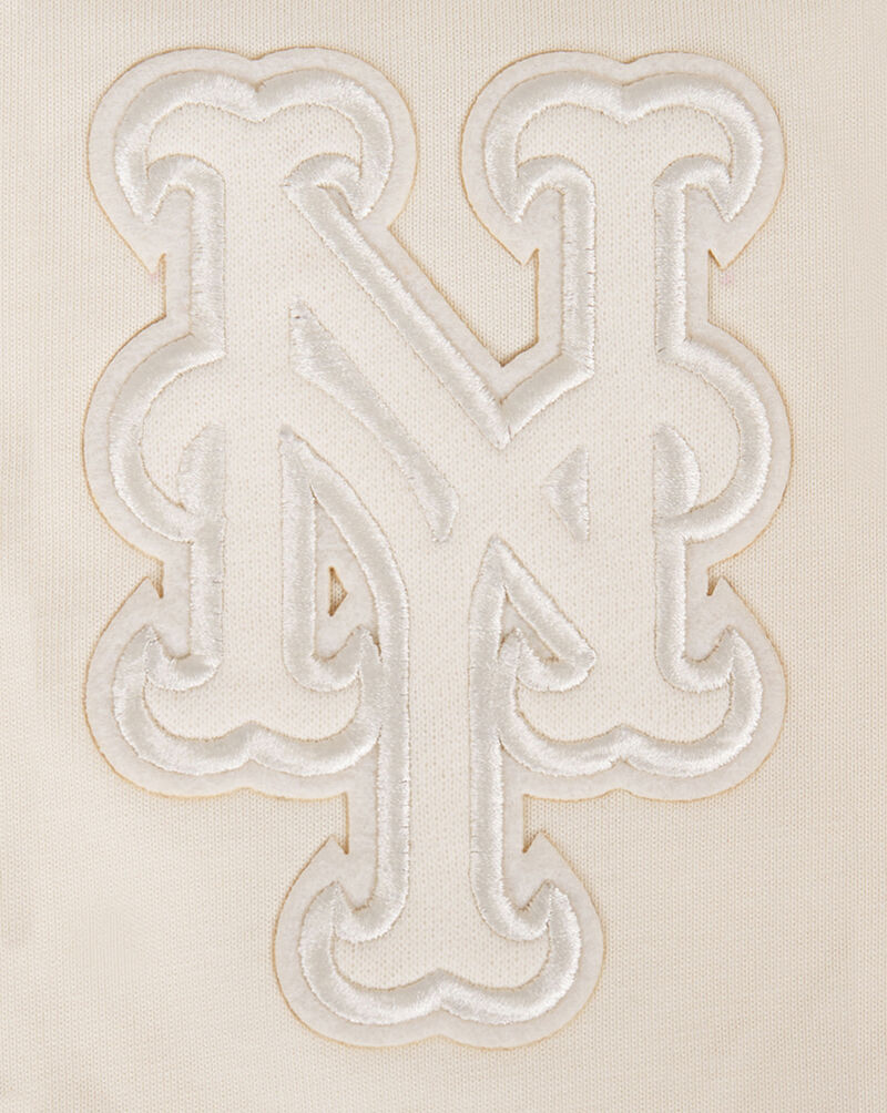 PRO STANDARD New York Mets Neutral Drop Shoulder Tee LNM1311662-EGG cream 4