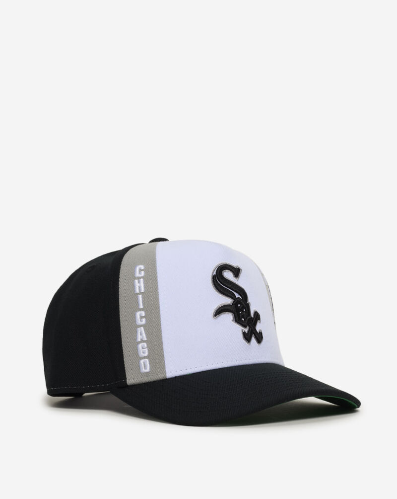 Mitchell  Ness Chicago White Sox Pro Pinch Old Cut Snapback Hat HP16804-CWSWHBK White 1