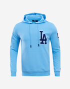 PRO STANDARD Los Angeles Dodgers Classic Chenille Double Knit Pull Over Hoodie LLD531601-UNI Blue 1