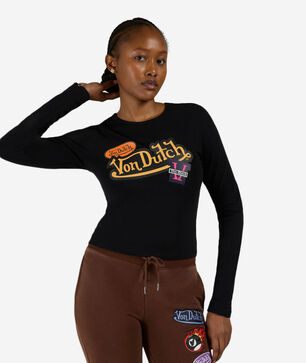 Patch Long Sleeve Tee