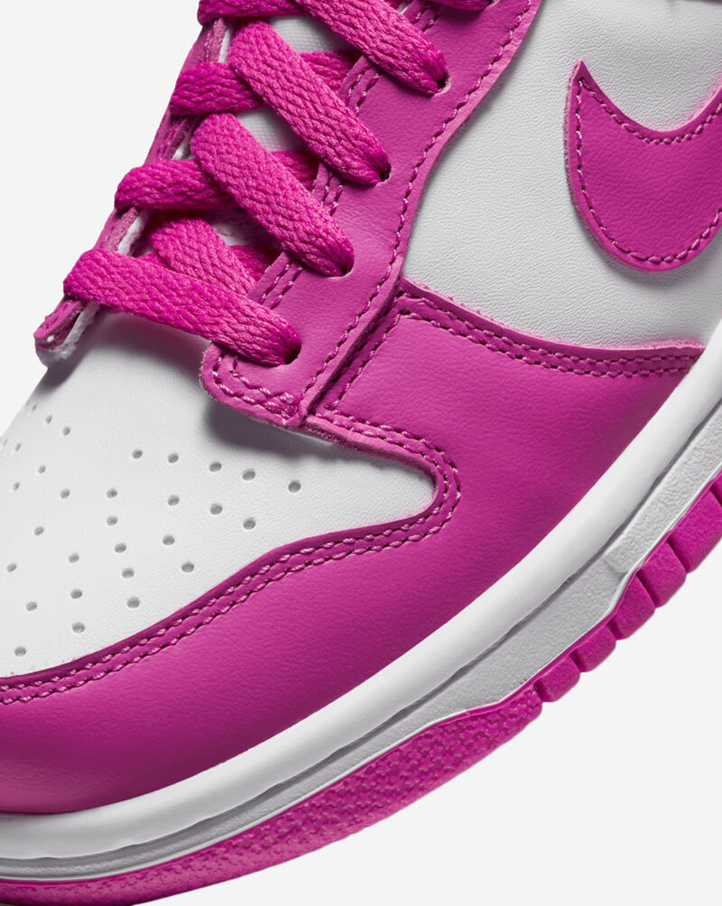 Nike Grade School Dunk Low FJ0704-100 White 7